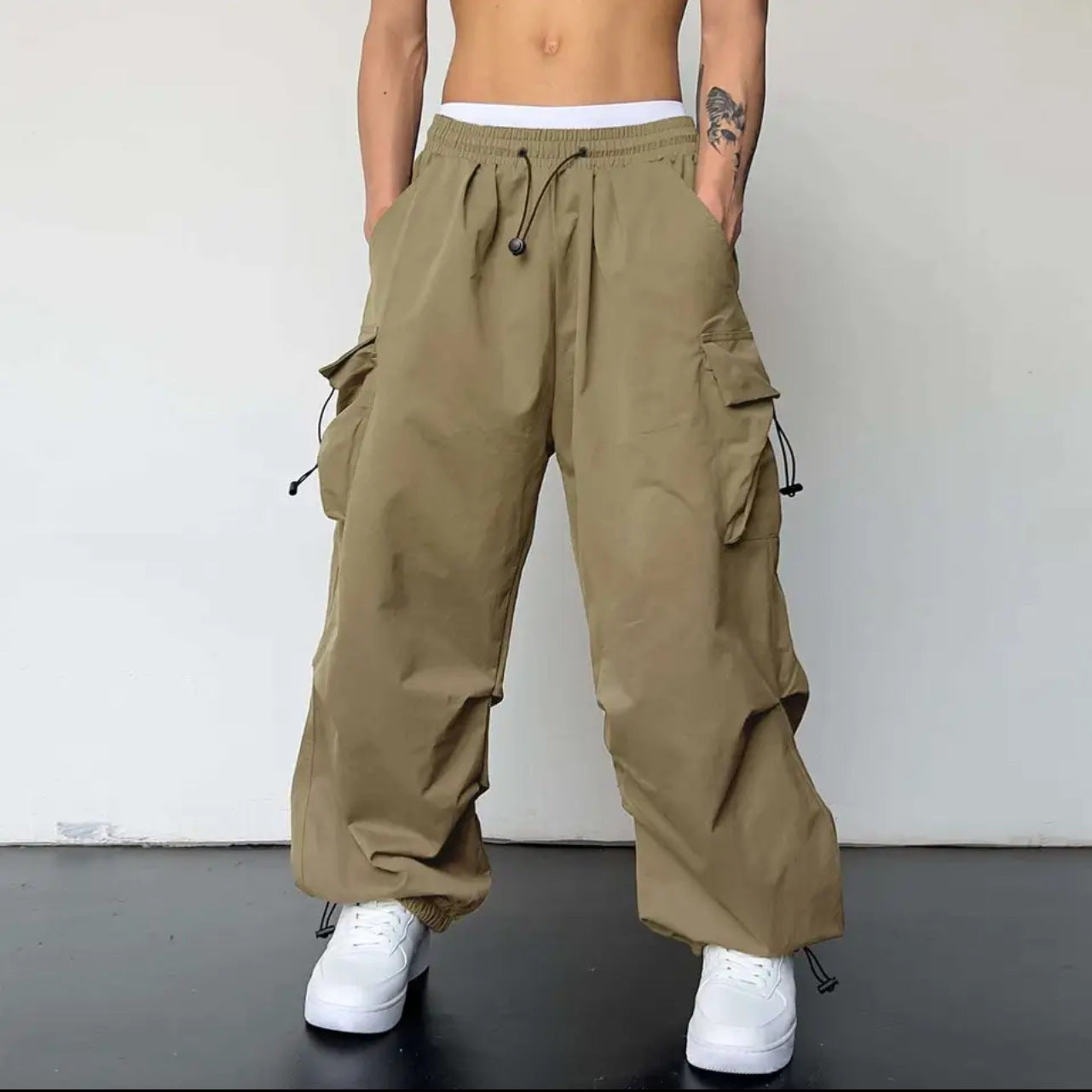 Men's Fashionable Loose All-match Straight Casual Trousers