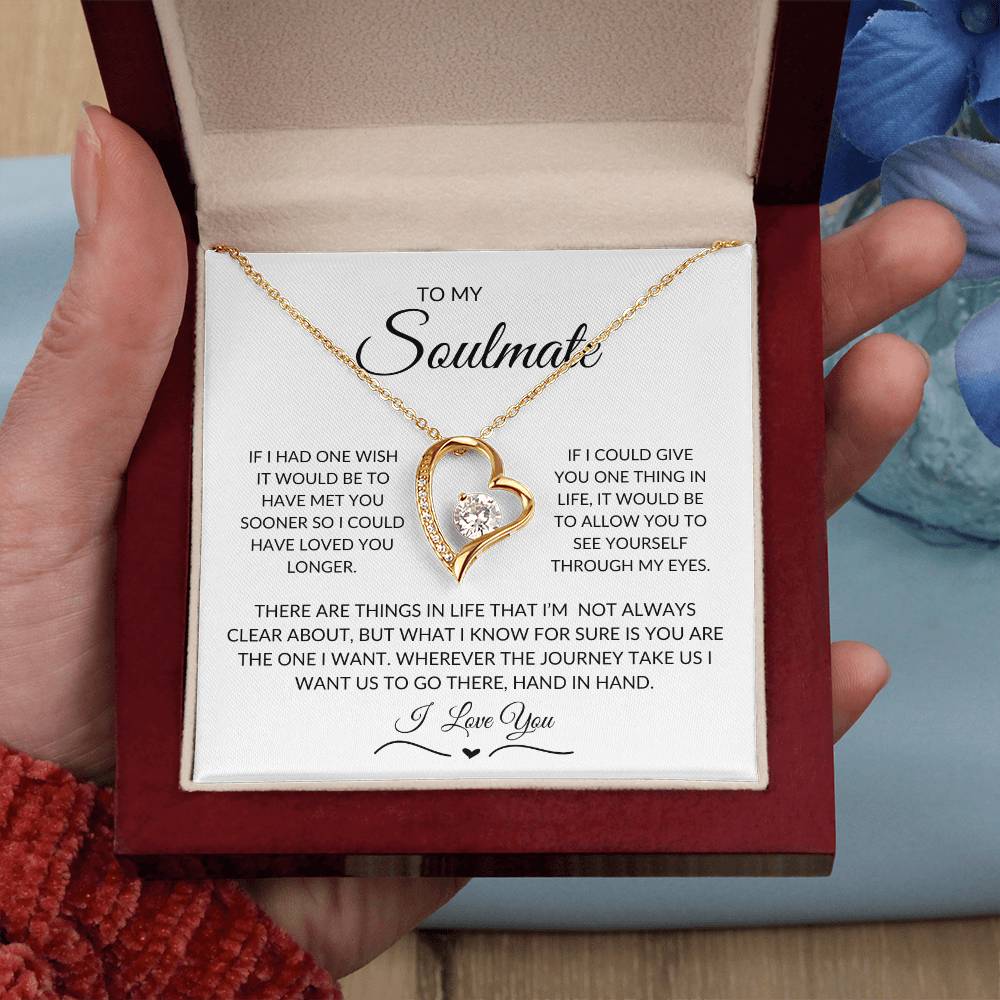 To my Soulmate necklace