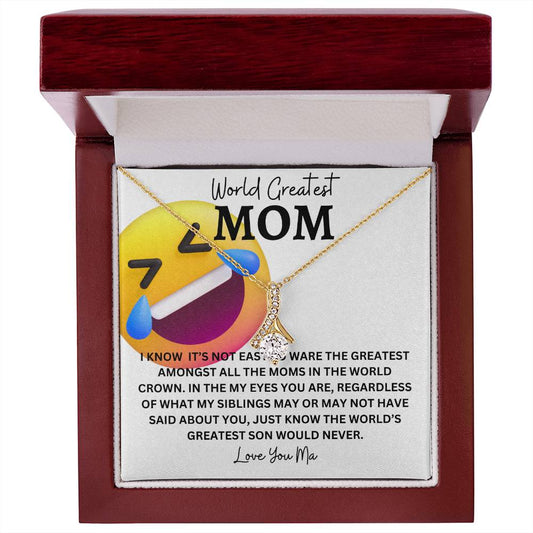 ALLURING BEAUTY NECKLACE/ FOR THE GREATEST MOM