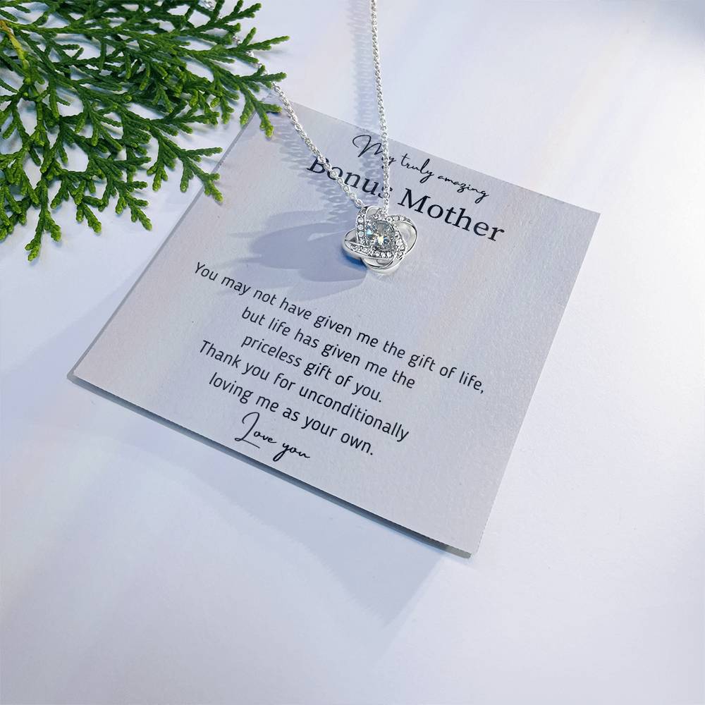 Bonus Mother Love Knot Necklace/ Birthdays, Mother's day