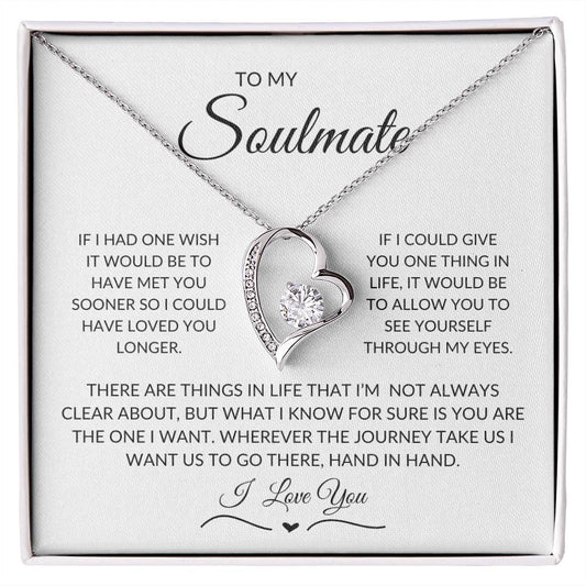 To my Soulmate necklace