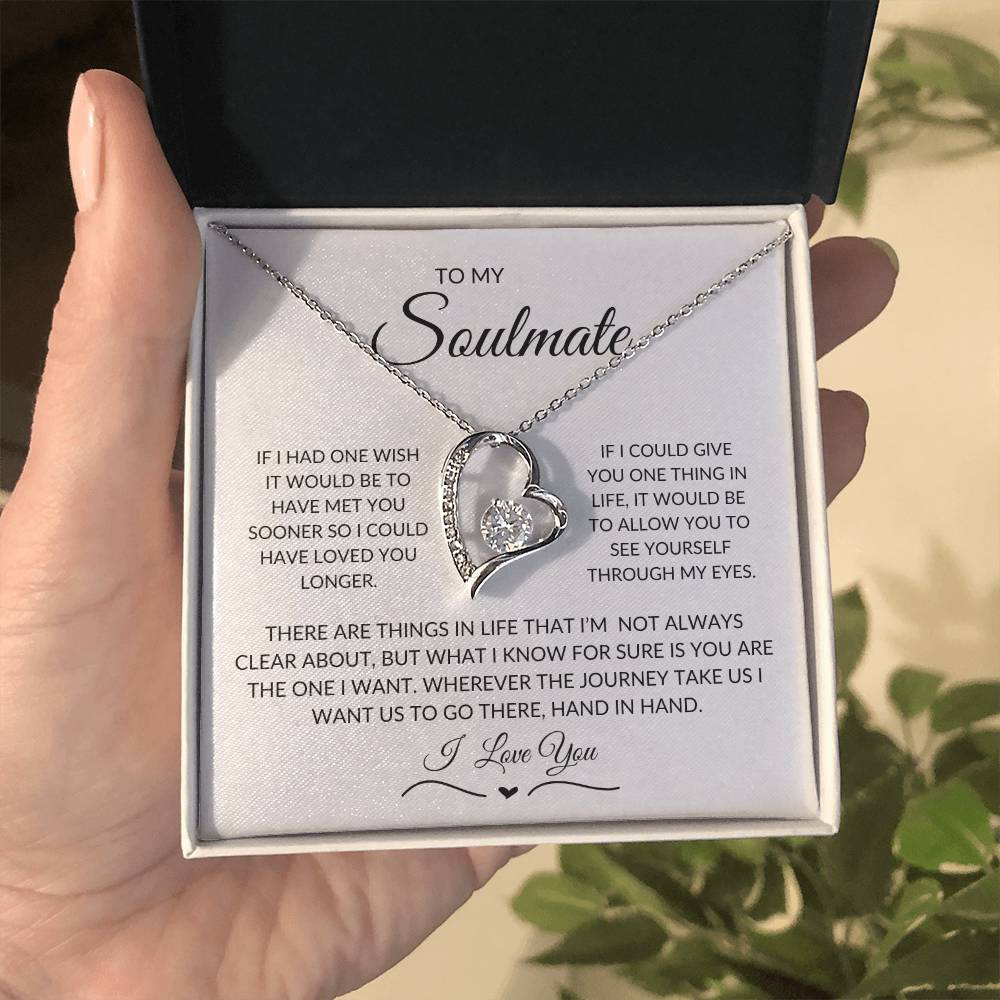 To my Soulmate necklace