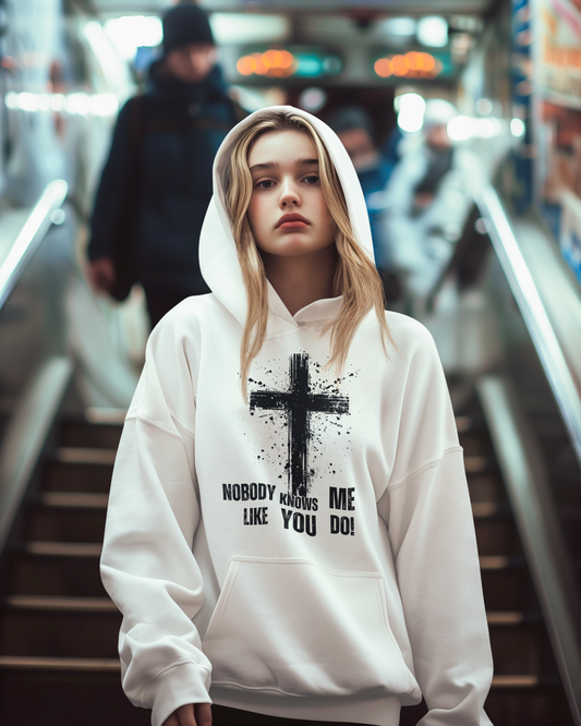 Nobody Knows Me Hooded Sweatshirt